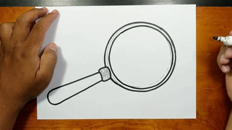 How to Draw a Magnifying Glass: A Journey Through the Lens of Creativity